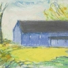 Early Spring/Blue Barn